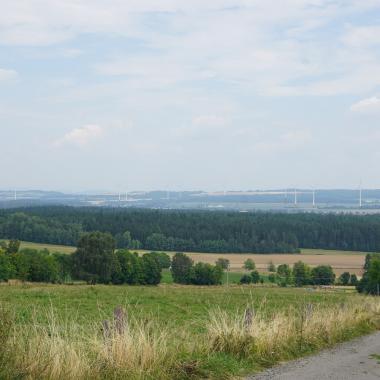 pohled z Javorníka směrem na Opatovec